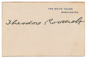 Lot #167 Theodore Roosevelt - Image 1