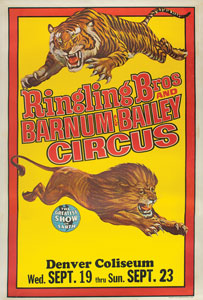 Lot #1161  Ringling Bros. and Barnum & Bailey Circus - Image 1