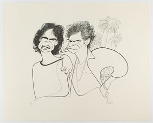 Lot #838  Rolling Stones: Al Hirschfeld - Image 1