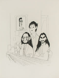 Lot #790  Beatles: Al Hirschfeld - Image 1