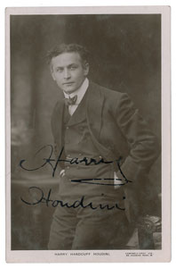 Lot #910 Harry Houdini - Image 1