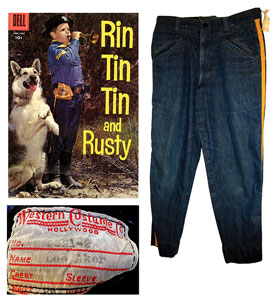 Lot #935 Lee Aaker's Screen-Worn Pants from 'The Adventures of Rin Tin Tin' - Image 1