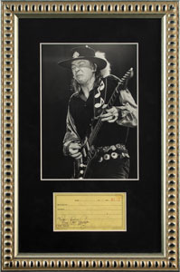 Lot #850 Stevie Ray Vaughan - Image 1
