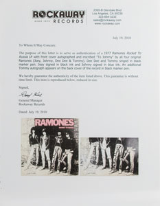 Lot #856 The Ramones - Image 6