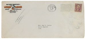 Lot #3075 Walt Disney Typed Letter Signed - Image 2