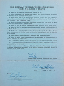 Lot #3003  Malcolm X Document Signed
