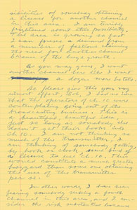 Lot #3040 Howard Hughes Autograph Letter Signed - Image 2