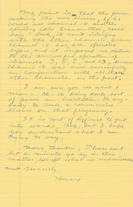 Lot #3040 Howard Hughes Autograph Letter Signed - Image 4