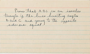Lot #3030 Albert Einstein Handwritten Mathematical Manuscript and Typed Letter Signed - Image 3