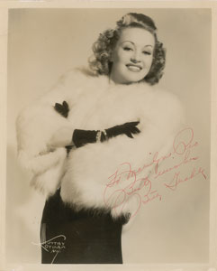 Lot #780 Betty Grable - Image 1