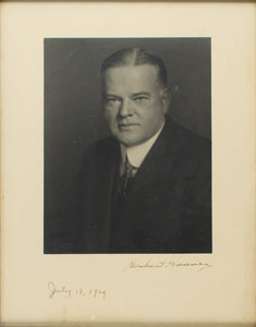 Lot #98 Herbert Hoover - Image 1
