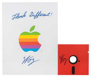 Lot #236  Apple: Steve Wozniak