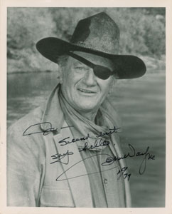 Lot #724 John Wayne - Image 1