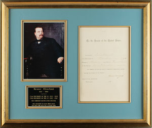 Lot #75 Grover Cleveland