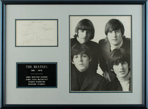 Lot #575  Beatles - Image 1