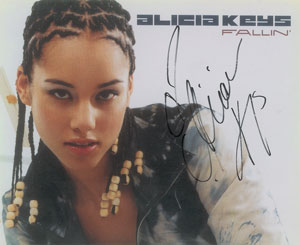 Lot #707 Alicia Keys - Image 1