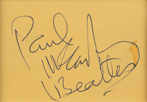 Lot #641  Beatles: Paul McCartney - Image 2