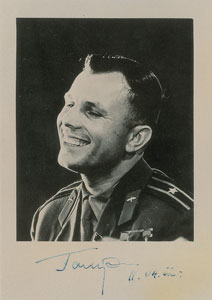 Lot #424 Yuri Gagarin