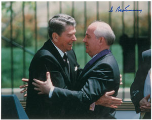Lot #268 Mikhail Gorbachev - Image 1