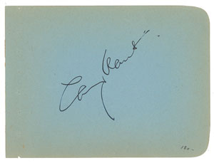 Lot #781 Cary Grant - Image 1