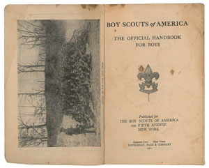 Lot #251  Boy Scouts of America: 1911 Handbook - Image 2