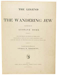 Lot #466 Gustave Dore Book: 'The Wandering Jew' - Image 2