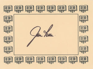 Lot #428 Jim Irwin - Image 1