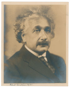 Lot #203 Albert Einstein