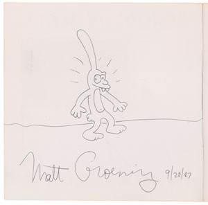 Lot #488 Matt Groening