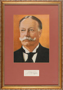 Lot #134 William H. Taft - Image 1