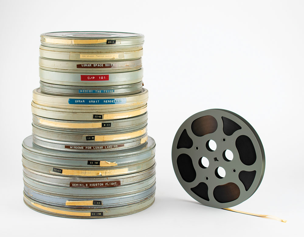 Space Missions Group of (16) NASA Film Reels