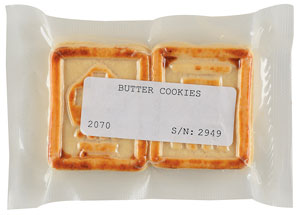 Lot #4397  Space Shuttle Butter Cookies
