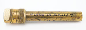 Lot #4084 Rusty Schweickart's Apollo 9 Flown Flashlight and Batteries - Image 5