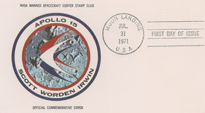 Lot #4276  Apollo 15 Trial Cancellation - Image 1