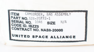 Lot #4428  Space Shuttle Camcorder Bag - Image 2