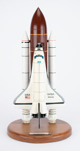 Lot #4496  Space Shuttle Atlantis Model - Image 1