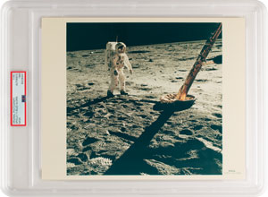 Lot #4166  Apollo 11 Original 'Type 1' Photograph
