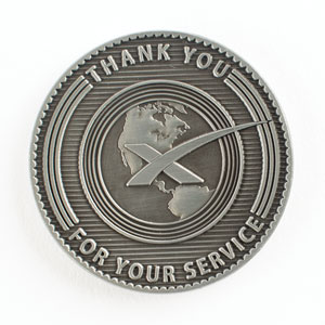Lot #4520  SpaceX Employee Veteran Medallion - Image 2
