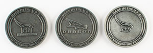 Lot #4519  SpaceX Employee Medallion Set - Image 2