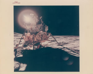 Lot #4261  Apollo 14 Original 'Type 1' Photograph - Image 1