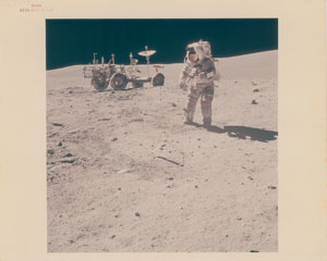 Lot #4305  Apollo 16 Original 'Type 1' Photograph - Image 1
