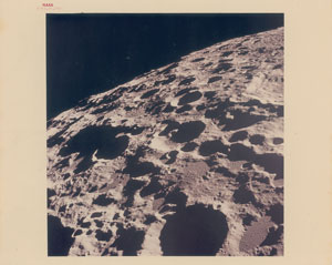 Lot #4200  Apollo 11 Original 'Type 1' Photograph