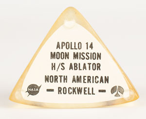 Lot #4071  Apollo 14 Flown Heat Shield Plugs - Image 2