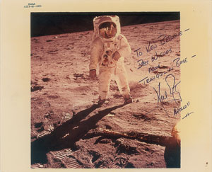 Lot #4174 Neil Armstrong Signed Photograph