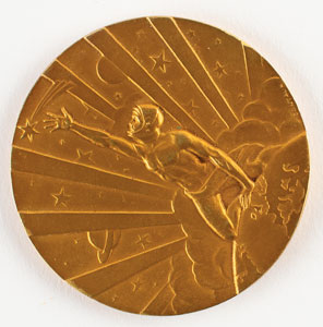 Lot #4215 Charles Conrad's Federation Aeronautique Internationale Medallion - Image 2