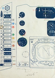 Lot #4008  Mercury Capsule 18 Draft Schematic Attested to by Farthest Reaches as Scott Carpenter Owned - Image 3