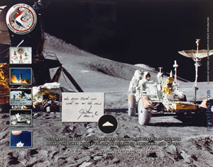 Lot #4283  Apollo 15 Beta Cloth Swatch [Purportedly Lunar Flown] - Image 1
