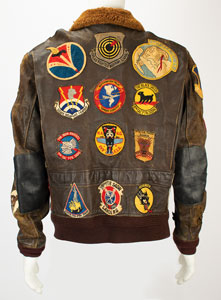 Lot #4554 John C. Giraudo's Air Force Jacket and Scarf - Image 3