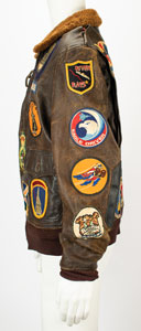 Lot #4554 John C. Giraudo's Air Force Jacket and Scarf - Image 4