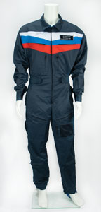 Lot #4469 Sergei Zalyotin's ISS Expedition 5 Flown Suit - Image 1